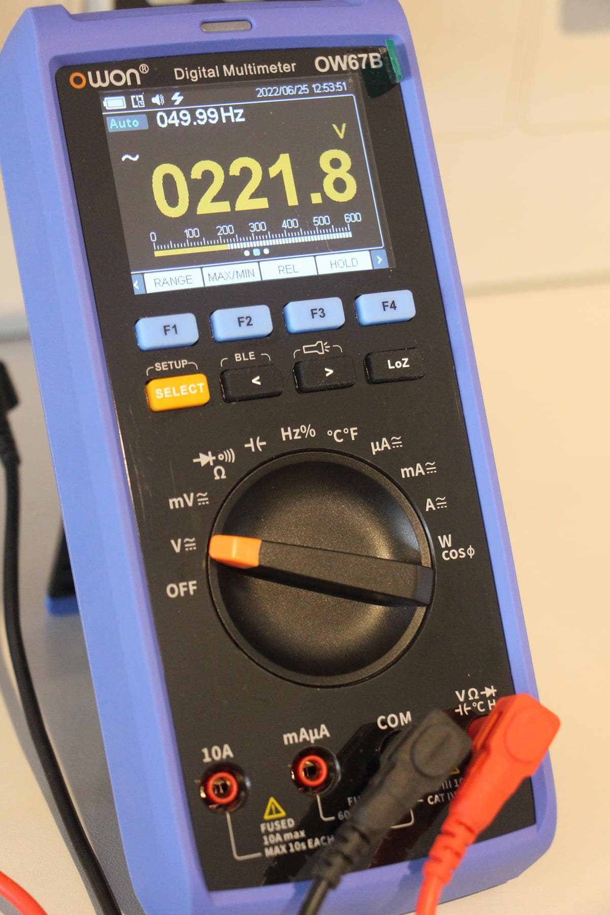 Owon OW67B Laboratory & Industrial Multimeter – True RMS, LoZ, Power Measurement, USB