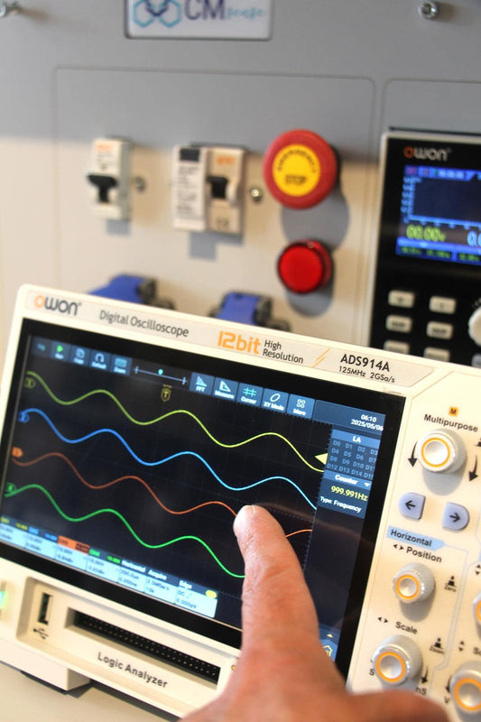 OWON ADS914A Oscilloscope | 125 MHz, 4CH, Logic Analyzer, 12-bit