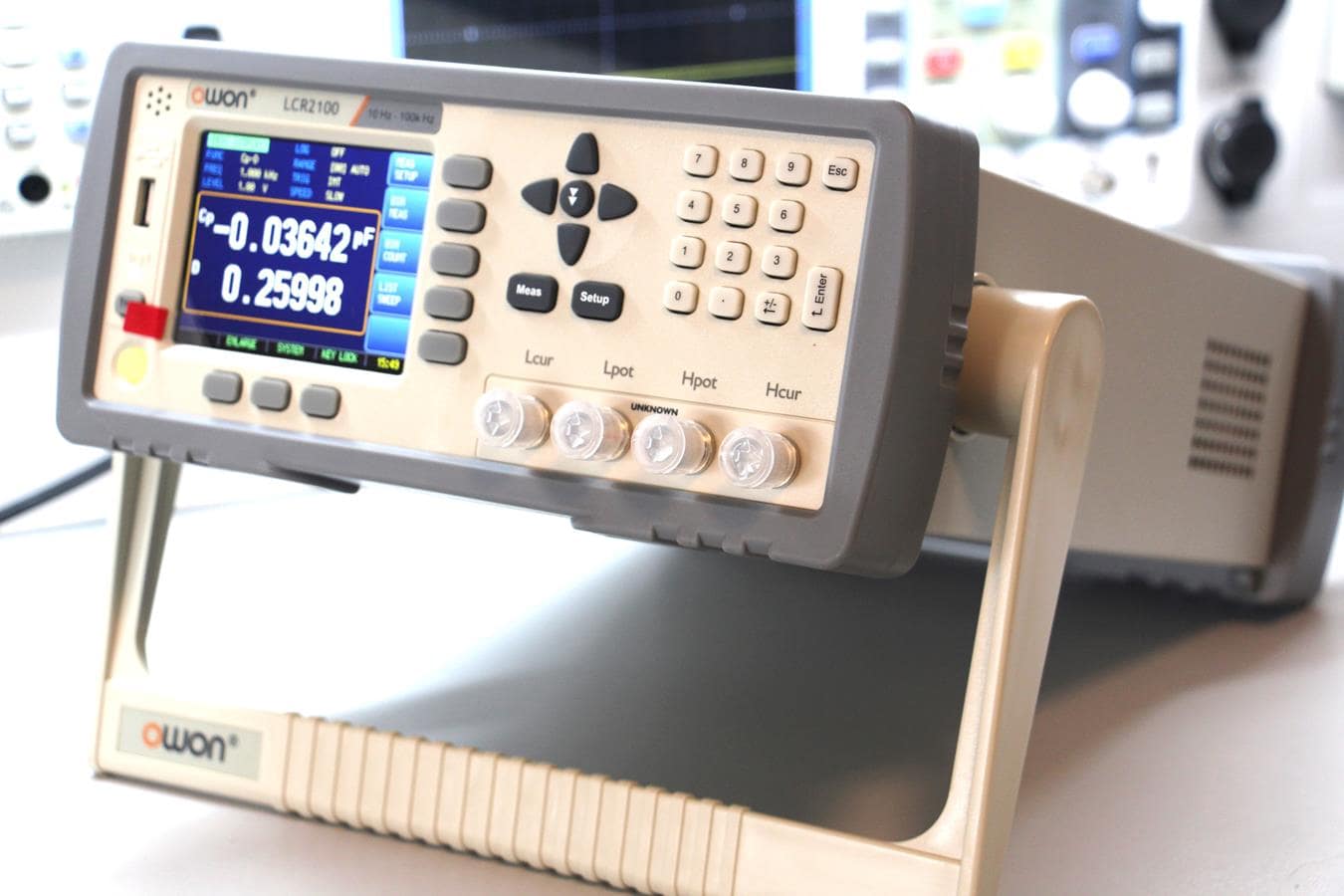 OWON LCR2100 LCR Meter – 10 Hz to 100 kHz