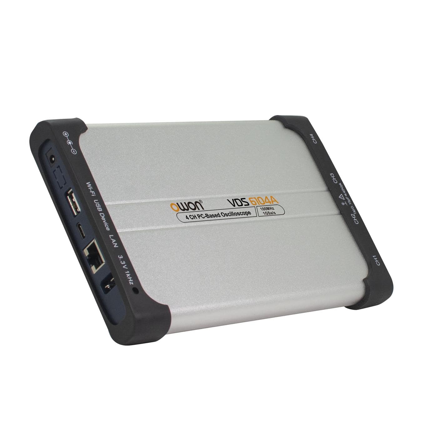 OWON VDS6104A Virtual PC Oscilloscope – 100 MHz, 4 Channels, 14-bit