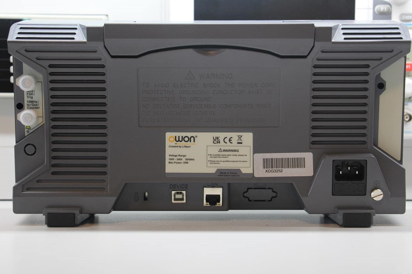 OWON XDG3252 Arbitrary Function Generator – 250 MHz