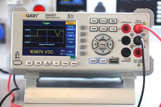 Owon XDM3051 Benchtop Digital Multimeter – 5½ Digits, True RMS, USB/RS232