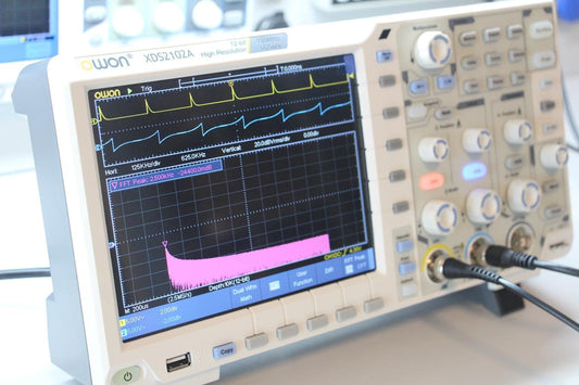 Owon XDS2102A Digital Oscilloscope – 100 MHz, 8” Display, 12-bit