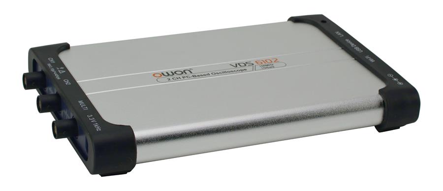 OWON VDS6102 Virtual PC Oscilloscope – 100 MHz, 2 Channel
