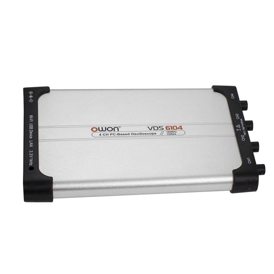 OWON VDS6104 Virtual PC Oscilloscope – 100 MHz, 4 Channel